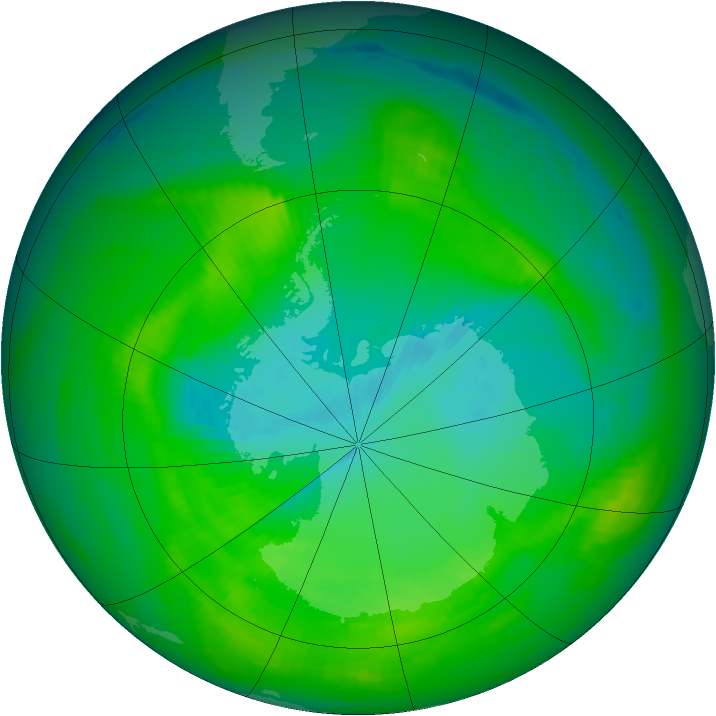 Ozone Map 1983-11-13